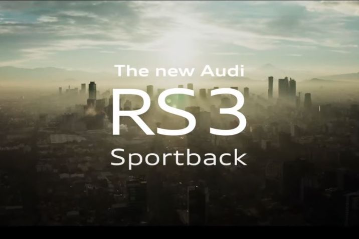 Ismerje meg az új Audi RS 3 Sportbacket- videó