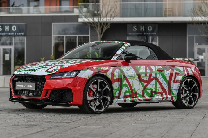 Az utolsó Audi TTRS Roadster a Mom parkban megtekinthető